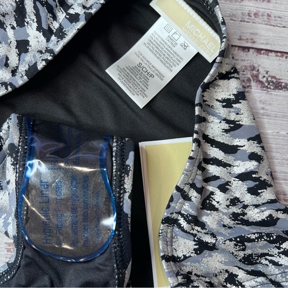 Michael Kors Metallic Bikini Swim Bottom - Picture 5 of 5